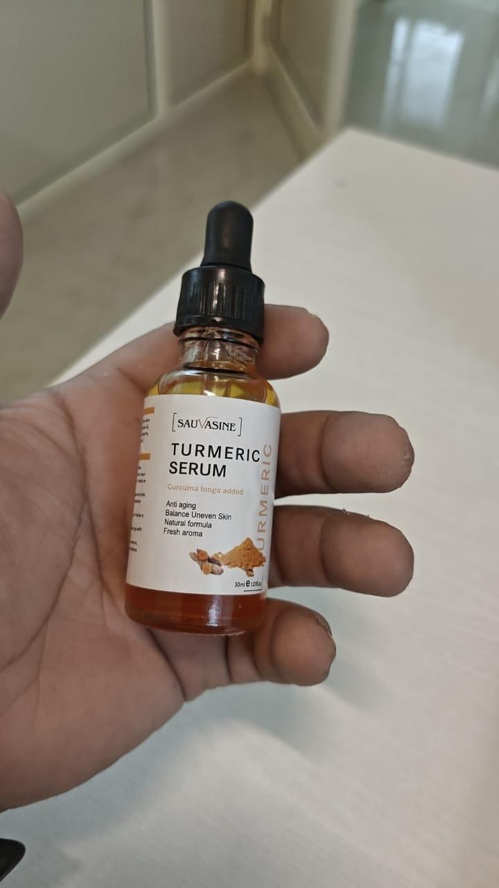 Natural Turmeric Face Serum Pack of 2