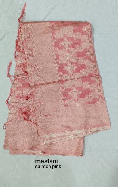 WOMENS ORGANZA COTTON SAREES