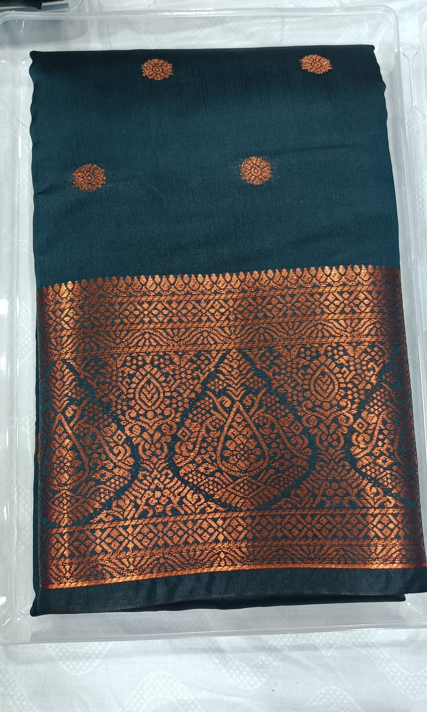 WOMENS SRIVALI SILK  COTTON SAREE